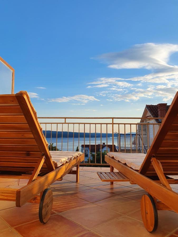 Relaxing Seaview Apartment Barac On Separated Floor Цриквеница Экстерьер фото